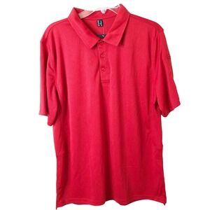 TacVasen NWT Men's Red Short Sleeve Golf Polo Tactical Shirt Size Large